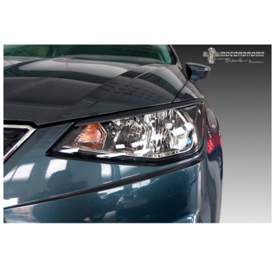 Pestañas faros delanteros Seat Ibiza 6F 2017- (ABS)