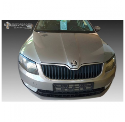 Pestañas Para Faros Delanteros Valido Para Skoda Octavia Iii Sedan / Kombi 2013-2017 (Abs)