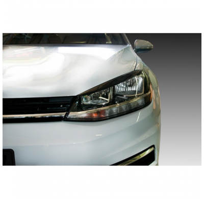 Pestañas faros delanteros Volkswagen Golf VII Facelift 2017- (ABS)