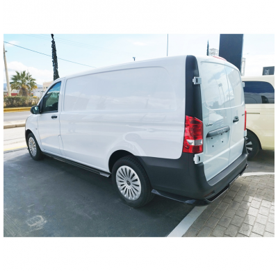 Faldón de parachoques trasero Motordrome (difusor) para Mercedes Vito W447 LWB Facelift 2024- (ABS)