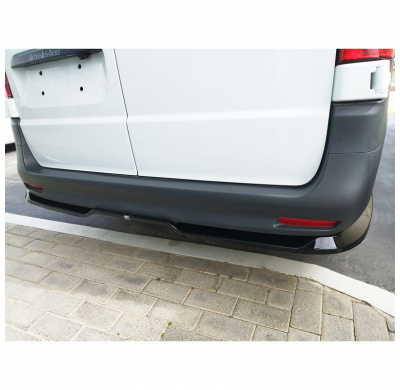 Faldón de parachoques trasero Motordrome (difusor) para Mercedes Vito W447 LWB Facelift 2024- (ABS)