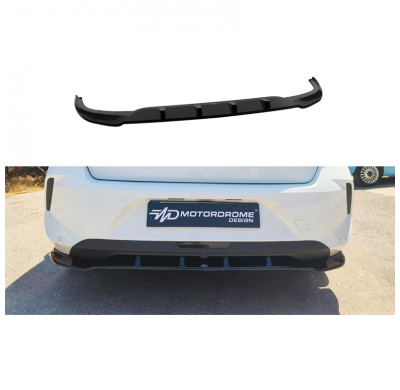 Faldón de parachoques trasero Motordrome (difusor) compatible con Opel Astra L Hatchback 2021- (ABS)