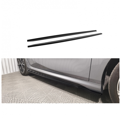 Kit de faldones laterales Motordrome V.1 para BMW Serie 1 (F70) M-Sport/M135 2024- (ABS negro brillante)