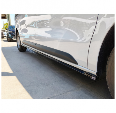 Juego de faldones laterales Motordrome compatibles con Citroën Jumpy/Dispatch/Spacetourer & Peugeot Expert III/Traveller & Toyot