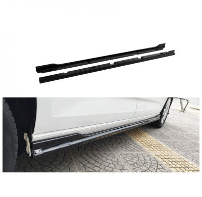 Juego de faldones laterales Motordrome para Mercedes Vito W447 LWB 2014-2024 y Facelift 2024- (ABS)