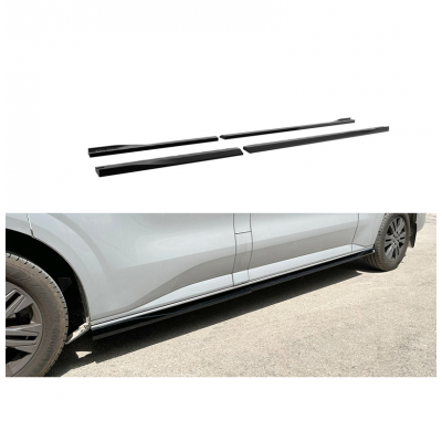 Faldones laterales Motordrome V.2 compatibles con Ford Transit Custom LWB (V710) 2023- / Volkswagen Transporter T7 LWB 2024- (AB