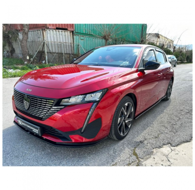 Juego de difusores laterales aptos para Peugeot 308 III HB & SW 2021- (ABS negro brillo)