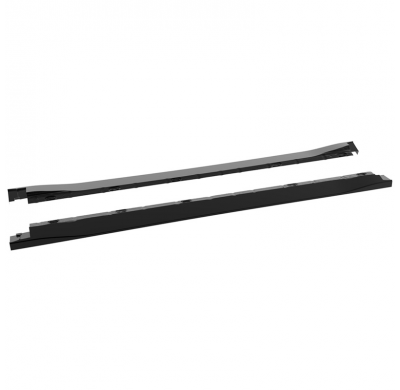 Faldones laterales Motordrome compatibles con Volkswagen Tiguan II (AD1) R / R-Line Facelift 2020-2024 (ABS negro brillante)