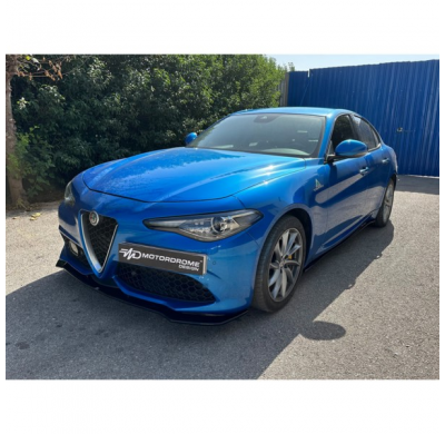 Spoiler delantero apto para Alfa Romeo Giulia Veloce 2015- (ABS negro brillante)