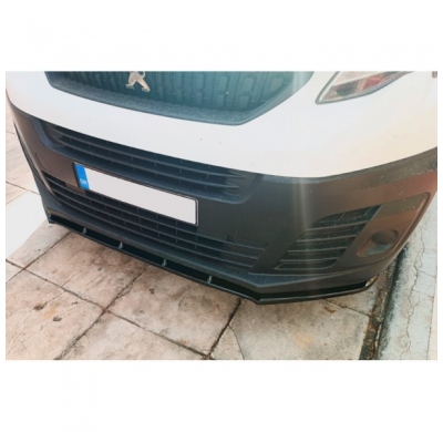 Spoiler delantero apto para Citroën Jumpy/Dispatch/Spacetourer & Peugeot Expert III/Traveller & Toyota Proace 2016- & Opel Vivar