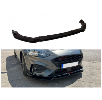 Spoiler Delantero Para Ford Focus Iv St/St-Line 2018- (Abs Gloss Black)