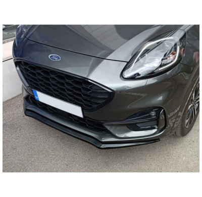 Spoiler Delantero Adecuado Para Ford Puma St-Line 2019- (Abs Gloss Black)