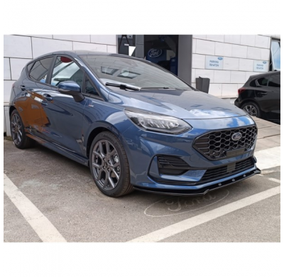 Spoiler Delantero Adecuado Para Ford Fiësta Viii St-Line Facelift 2021- (Abs Gloss Black)