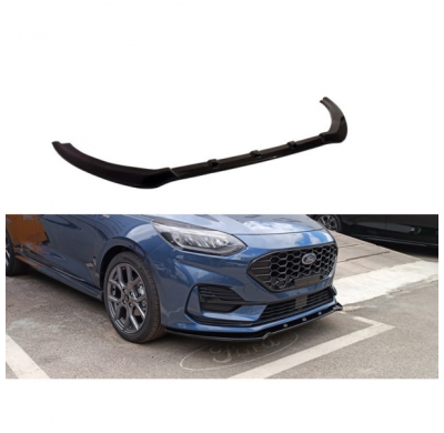 Spoiler Delantero Adecuado Para Ford Fiësta Viii St-Line Facelift 2021- (Abs Gloss Black)