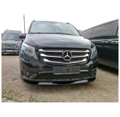 Spoiler delantero adecuado para Mercedes Vito/Clase V W447 2014- excl. AMG-Line (ABS)
