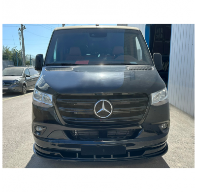 Spoiler delantero apto para Mercedes Sprinter (907/910) VS30 2018- (ABS)