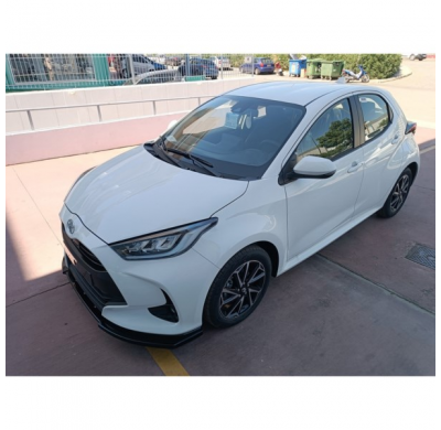 Spoiler delantero apto para Toyota Yaris (P21) 2020- (ABS negro brillante)