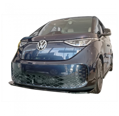 Spoiler delantero apto para Volkswagen ID.Buzz (Bus/Cargo) 2022- (ABS Gloss Black)