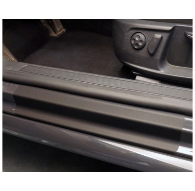 Foliatec Lack Protección De Pintura Negra 12x45cm - 2 Piezas