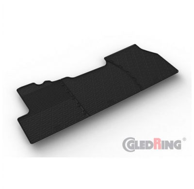 Juego De Alfombras De Goma Para Opel Movano 2022- (Perfil G 3 Piezas)