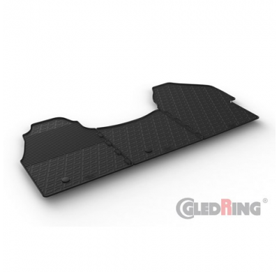 Juego Alfombrillas Goma Especificas Mercedes Sprinter Furgon 910 Cargo 5/2018- (G Profile 3-Pieces + Mounting Clips)