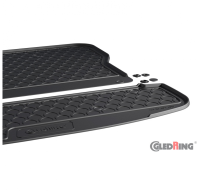 Alfombrilla de maletero Rubbasol (goma) para Forthing U-Tour 2023 (7 personas), excepto híbrido.