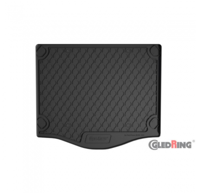 Rubbasol (Caucho) Alfombrilla Para Maletero Ford Focus Iii Hb 5-Puertas 2011-2018 (Rueda De Repuesto Estrecha)