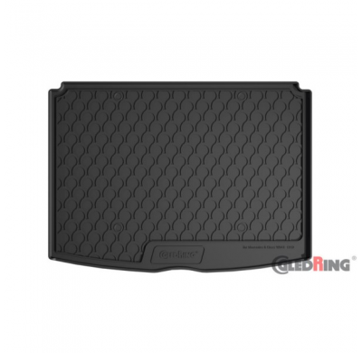 Rubbasol (Caucho) Alfombrilla De Maletero Mercedes Clase B W247 2019- (Piso Superior Variable)