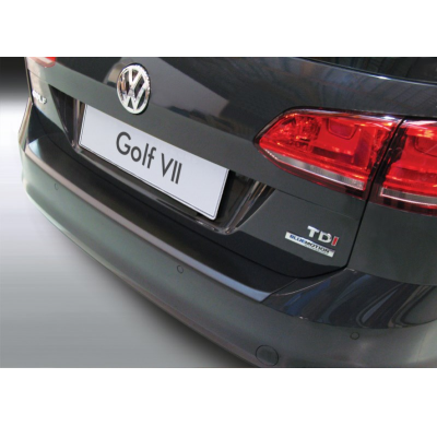 Protector Para El Paragolpes Trasero Abs  Volkswagen Golf Vii Variant 2013-2017  Color Negro