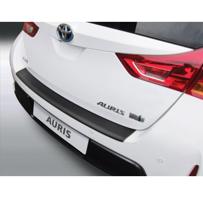 Protector Para El Paragolpes Trasero Abs  Toyota Auris 5 Puertas 2013-8/2015  Color Negro