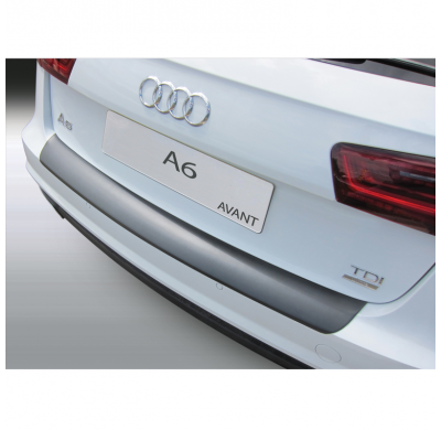 Protector Para El Paragolpes Trasero Abs  Audi A6 Avant/Allroad/S-Line 6/2016- (Excl. S6/Rs6)  Color Negro
