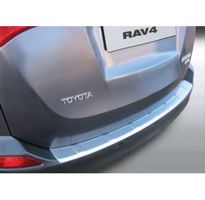 Protector Para El Paragolpes Trasero Abs  Toyota Rav-4 4x4 2013-2016  Color Negro