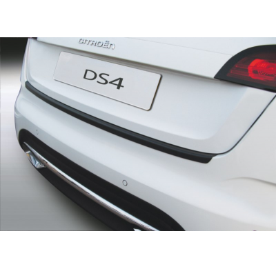 Protector Para El Paragolpes Trasero Abs  Citroën Ds4 2011-  Color Negro