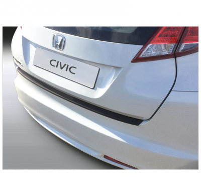 Protector Para El Paragolpes Trasero Abs  Honda Civic Hb 5 Puertas 2012-2015  Color Negro