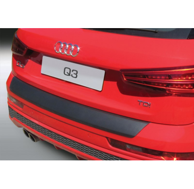 Protector Paragolpes Trasero Abs Audi Q3 & Rsq3 10/2011- Negro