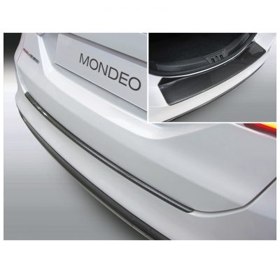 Protector Paragolpes Trasero Abs Ford Mondeo V 5-Puertas 2/2015- Negro
