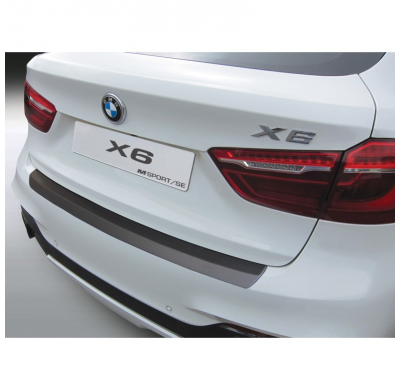 Protector Paragolpes Trasero Abs Bmw X6 F16 M-Sport/Se 12/2014- Negro