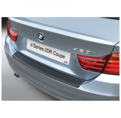Protector Paragolpes Trasero Abs Bmw 4-Serie F32 Se/Es/Sport/Luxury 7/2013- Negro