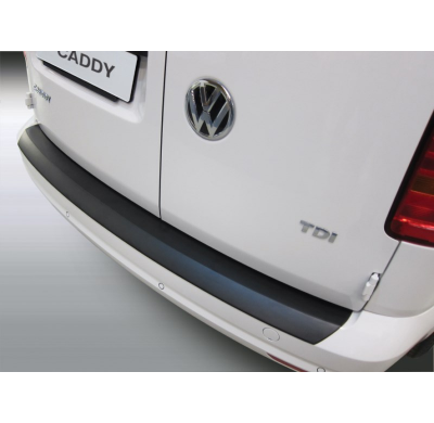 Protector Paragolpes Trasero Abs Volkswagen Caddy/Maxi 6/2015- Negro