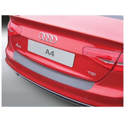 Protector De Paragolpes Trasero Abs Audi A4 B8 Sedan 2012-2015 Black