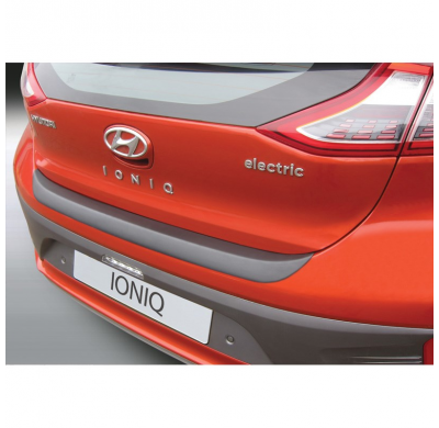 Protector Paragolpes Trasero Abs Hyundai Ioniq Hybrid 10/2016- Negro