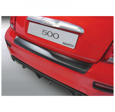 Protector De Paragolpes Trasero Abs Fiat 500 Abarth 4/2016- Black