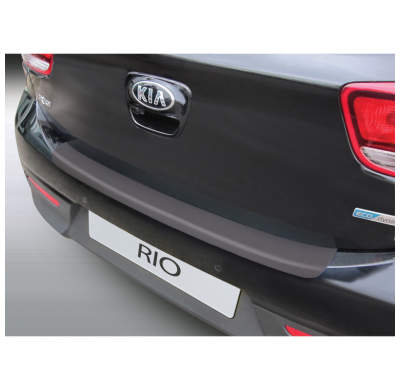 Protector De Paragolpes Trasero Abs Kia Rio Iii Facelift 2015-2016 Black