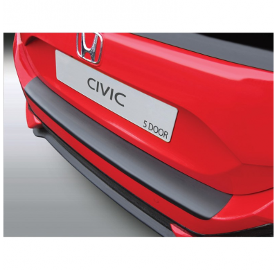 Protector Paragolpes Trasero Abs Honda Civic Hb 5 Puertas 2017- Negro