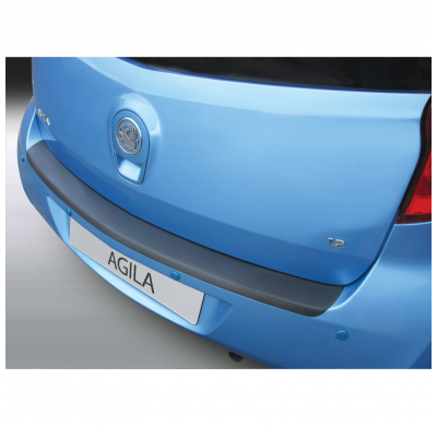Protector Para El Paragolpes Trasero Abs  Opel Agila 2008-2015  Color Negro