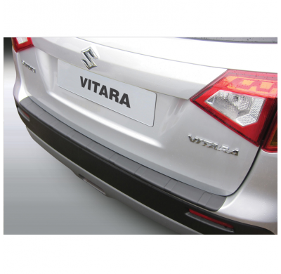 Protector Para El Paragolpes Trasero Abs  Suzuki Vitara 2015- 'Ribbed'  Color Negro
