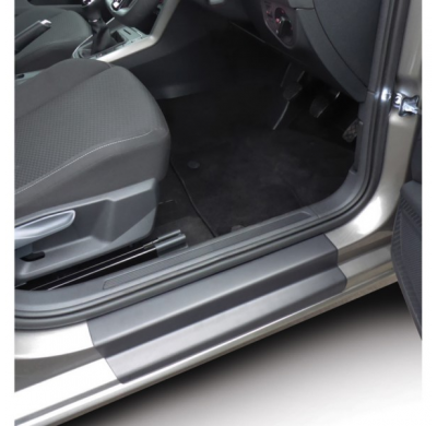 Protectores De Umbral Rgm Valido Para Volkswagen Polo Vi (Aw) 2017- - Juego De 2 Piezas