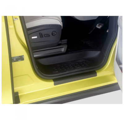 Protectores de umbral RGM adecuados para Volkswagen ID. Buzz con puerta corredera L/H 2022- - juego de 3 piezas