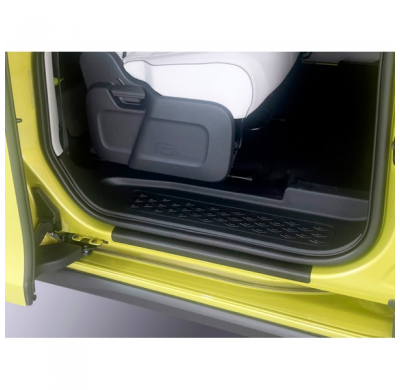 Protectores de umbral RGM adecuados para Volkswagen ID. Buzz con puerta corredera L/H 2022- - juego de 3 piezas