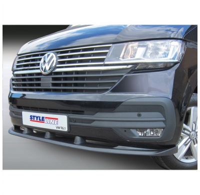Rgm Labio Spoiler Delantero Para Volkswagen Transporter T6.1 2020- Negro
